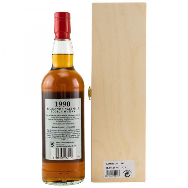Glenfarclas 1990-2020 Edition 24. Robert Brown 46.0% 0,7l Glenfarclas 1990-2020 Edition 24. Robert Brown 46.0% 0,7l